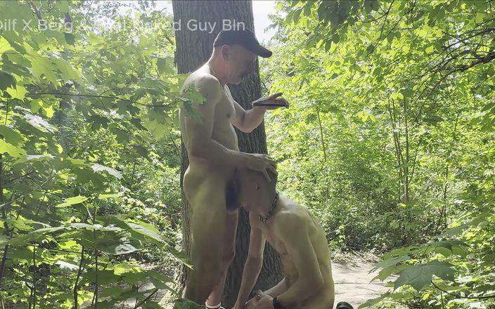 Dilf_X_Berg_XL: Venkovní šukání v parku