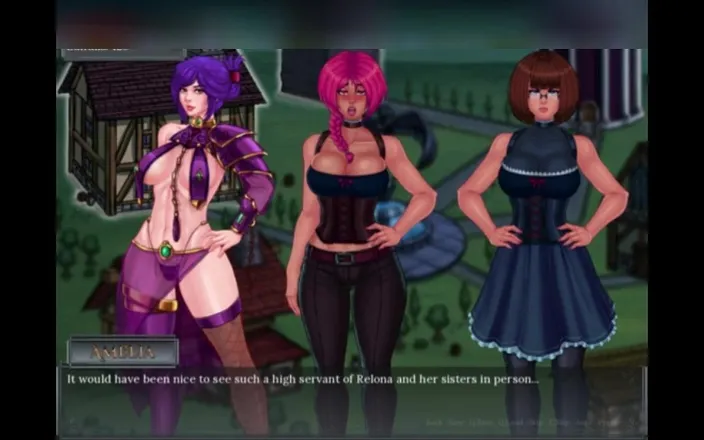 3DXXXTEEN2 Cartoon: Sabia Frees an Elf Mage. 3D porn cartoon sex