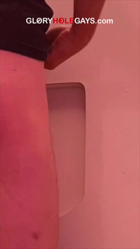 What’s Hiding in His Pants? Young Gloryhole Guest Brings Something Big