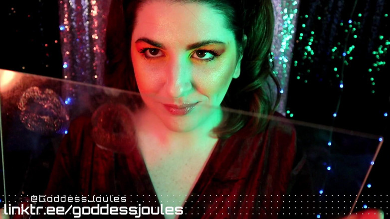 goddessjoules: Plexiglass całuje szminkę Lipgloss Asmr