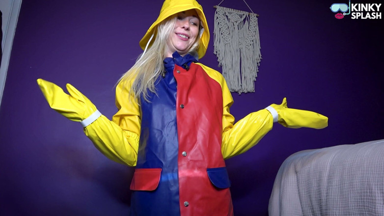 UKCuteGirl Lucy Lauren: La matrigna ti veste in abiti bagnati e trampolieri - mani...