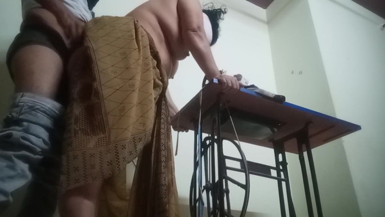 Telugu-fuckers: Telugu Stepaunty Fucking with Neighbour Tailor Guy Dirty Talks About...