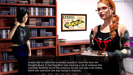 Porny Games: Ariana'nın üstte kızlar tarafından günlüğü - mutfak tezgahı seksi 2