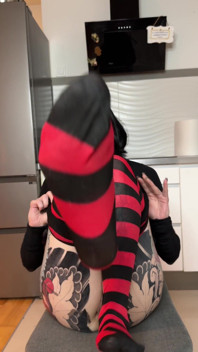 Socked Feet