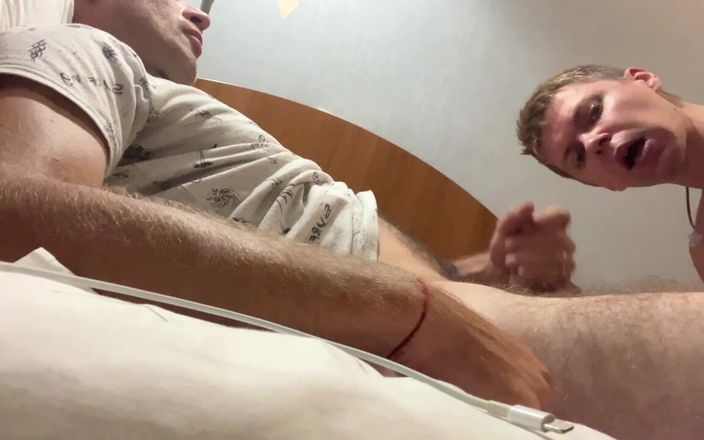 MaxHotty: Suck Each Other with Dad and Cum in Mouth in...