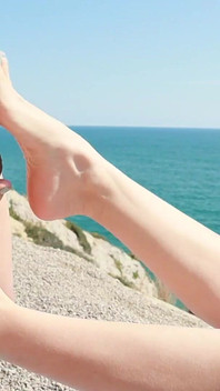 New Video in My Store Outdoor Sex Ends with a Cumshot on My Feet