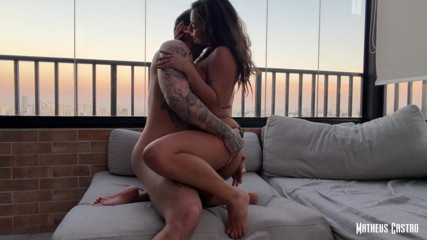 Matheus Castro: Naughty Argentine Was Showing off on the Balcony of the...
