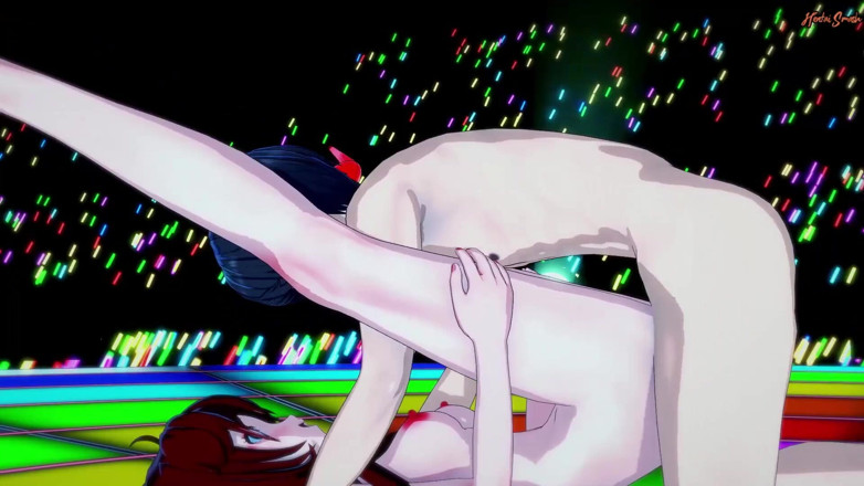 Hentai Smash: Přítelkyně je ošukaná a vystříkaná do kundičky na jevišti před živým...