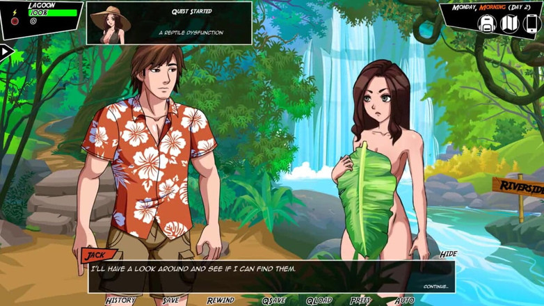 Dirty GamesXxX: Paradies-lust: das mädchen vom wasserfall - ep. 6