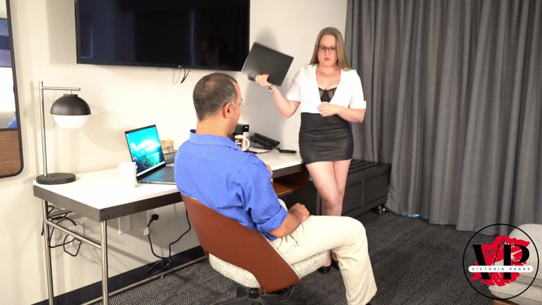 Victoria Peaks: Teacher Lounge Creampie!
