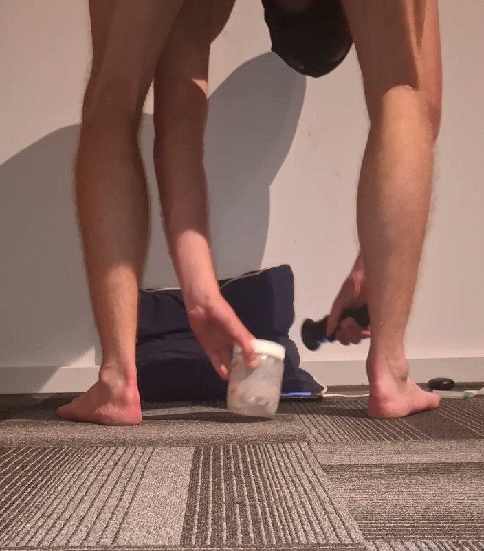 NoFace Twink X: Anal! Hot Twink Rides Dildo and Loves It