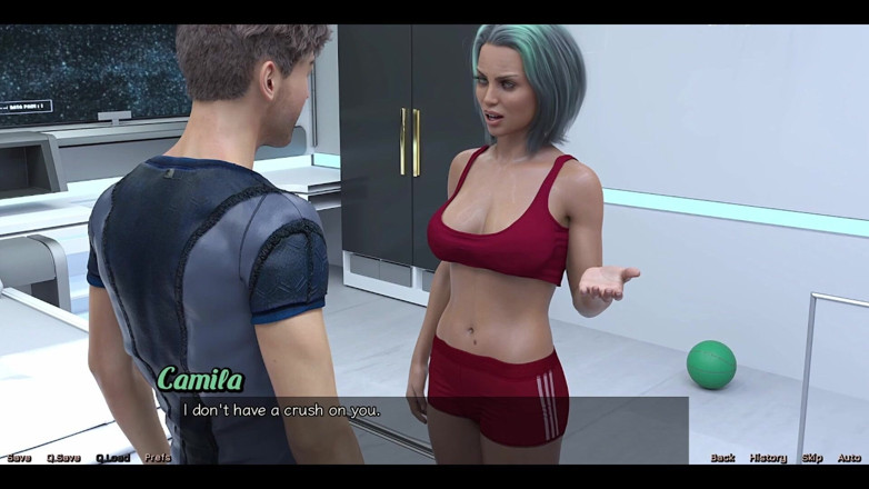 AVN Teller: Stranded in Space - jogo de basquete contra dominatrix