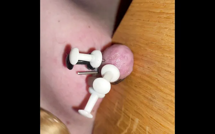No limit cbt slave: Thumtacks hurt