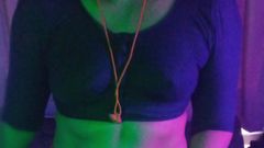 Goddess Silk Smita: Ролевая игра-фантазия, часовое видео Amma и пасынок