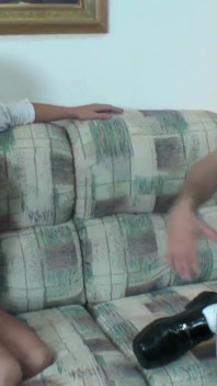 Tanned smoking slut stepmother for sex