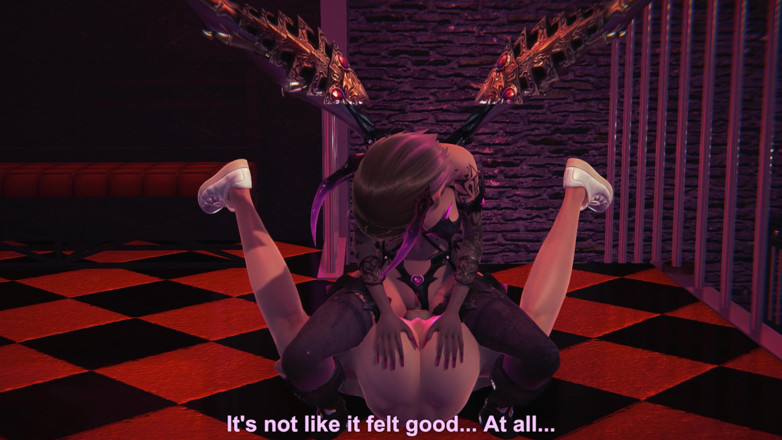 Waifu club 3D: 남자를 묶고 정자를 원하는 Succubus