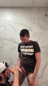 Anally Destroyed in the Mall Bathroom by a Giant Cock!!