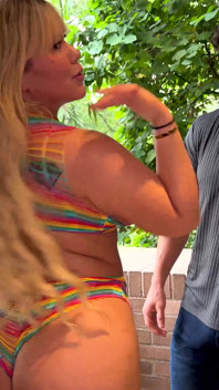 Fat Ass Blonde Dezii Craves a Creampie