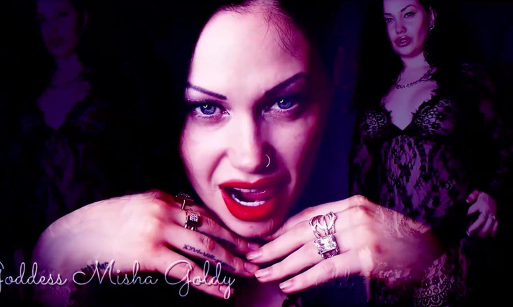 Goddess Misha Goldy: ควยน่าสมเพชของเธอจะกระตุกทุกครั้งที่คิดว่าฉันทำลายเธอจนล้มละลาย ปล้นหมดตัว แล้วทิ้งเธอไป!