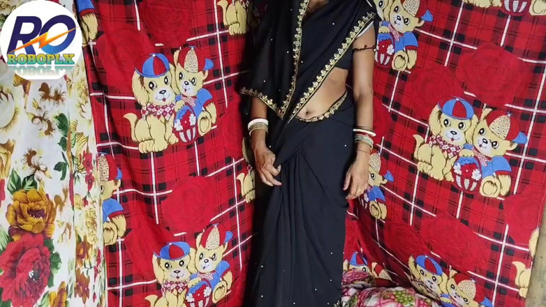 ROBOPL Xhamster: Del (1) Devar och Bhabhi Chudai i Svart Saree Blouse Super...