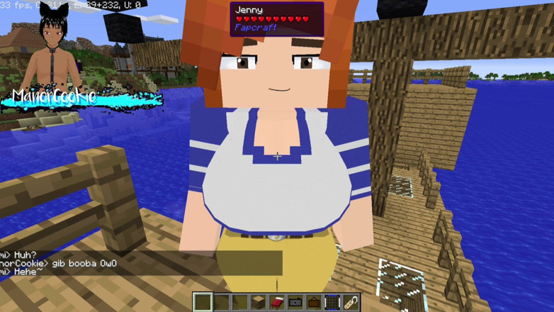 Manor Cookie: Minecraft jenny mod fapcraft - nami azgın ve bazı güzel göğüsleri...