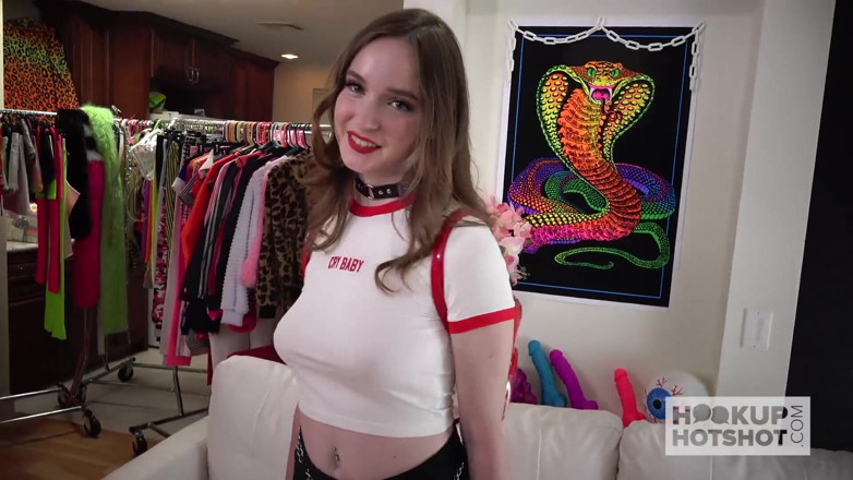 Hookup Hotshot: Teen cutie Hazel Moore gets anal from Hookup Hotshot