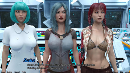 Dirty GamesXxX: Spiaggiate nello spazio: ragazze sexy. Ep.4