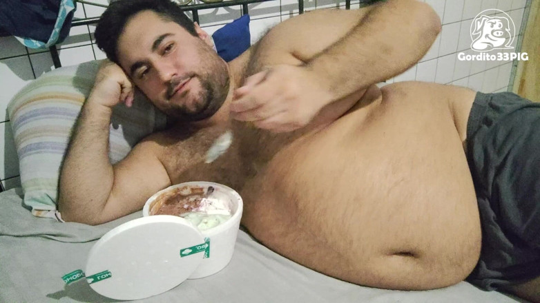 Gordito33PIG: Tłuszcz, lody i nasienie