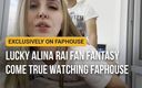 Alina Rai: Norocoasa Alina Rai fantezia fanului devine realitate uitându-se la FapHouse