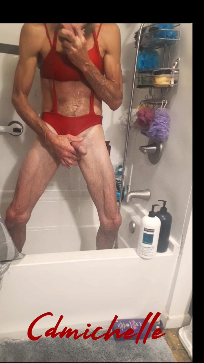 Cd Michelle lingerie: Cdmichelle mluví ve sprše při sání a šukání robertka