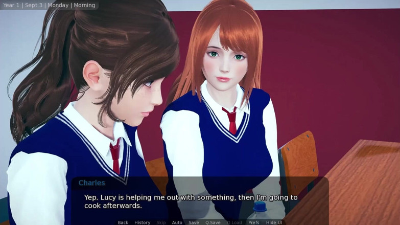 Visual Novels: Cozy Cafe część 5 - Jaki jest twój rozmiar stanika?