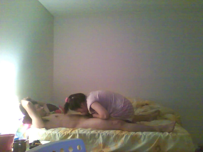 SquishMallow3328: Submissive Chinese Slut Sucks My Dick and Swallows My Cum