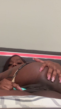 Ebonys Devient Coquine Sur Facetime