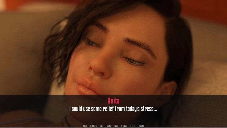 XXX Games Bunk: Anita's Internship - Gameplay - Roleplay -petite Teen Masturbation - Pussy Licking