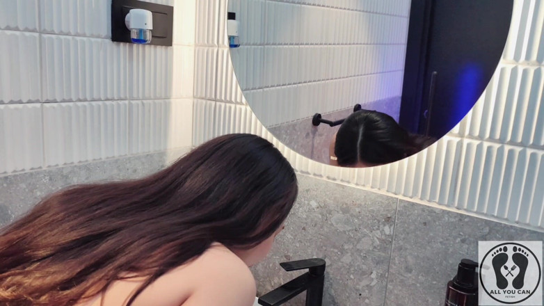 All You Can Fetish: 4K Pakar Kebersihan Gigi Rutin Dalam Mulut Fetish Dekat Bogel