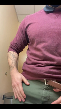 Blowing My Load at the New Job