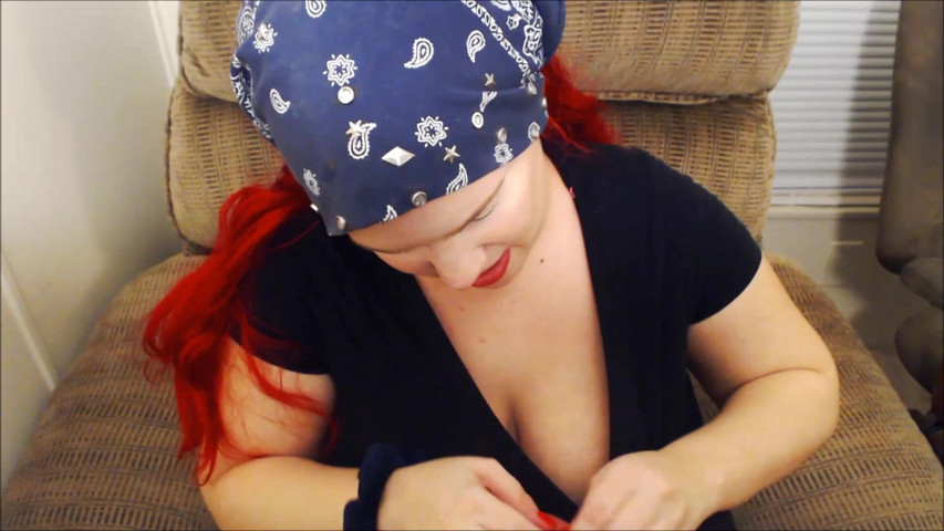 Ballon Pop and Balloon Boobie Play (Scarlet Vixen)