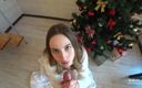Anny Walker: Het brunett gav sig själv till jul för hårt knull -...