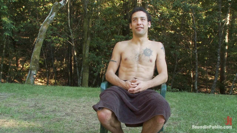 Bound in public: Используйте шлюху из лагеря