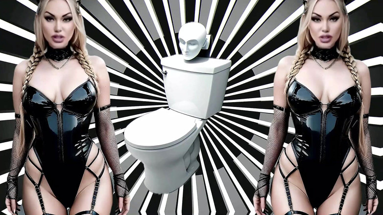 Goddess Misha Goldy: Konzumujte svou vlastní špinavou toaletu