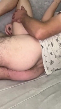 Flip Flop with Hairy Hot Stepdaddy