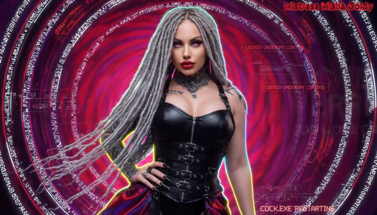Goddess Misha Goldy: Чорний Коробка Член: Зламаний дистанційно і належить мені.