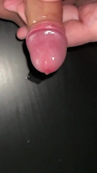 Jerk My Small Foreskin Cock Until I Cum - Slow Motion