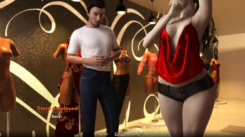 Dirty GamesXxX: Darker.la lacidad lésbica de la mujer casada en la tienda...