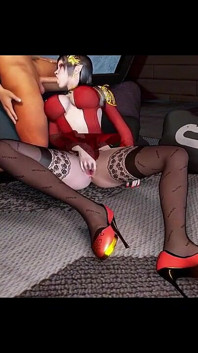 Goddess of Temptation Fire in 3D - 3D Animation Hentai