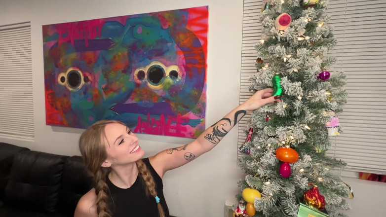 Angel Youngs: POV ''free Dick'' Coupon for Christmas