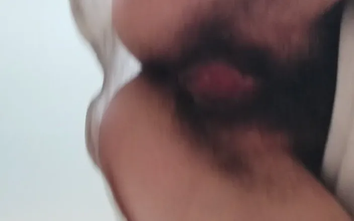 BW_Dolphin: Sniff Hairy Pussy on Your Face! Naked Morning Stretching.