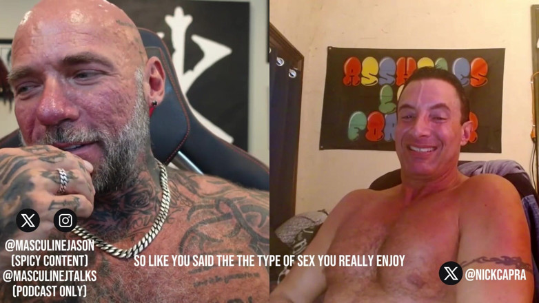 Raw and Uncensored with Masculine Jason: Porn Star Confessions - Nick Capra (episode 220)