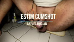 Gaylectrician: Výstřik e-stim 221209