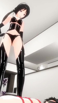 Pod podpatky paní POV 3D Hentai